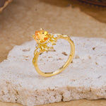 SR16996 Citrine Ring - Additional view