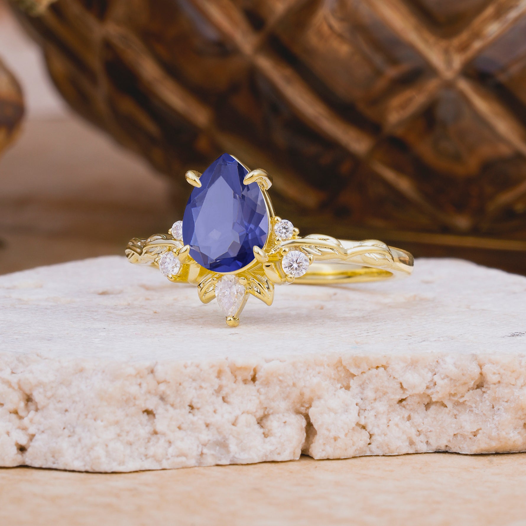SR16996 Tanzanite Ring - Rose-Gold