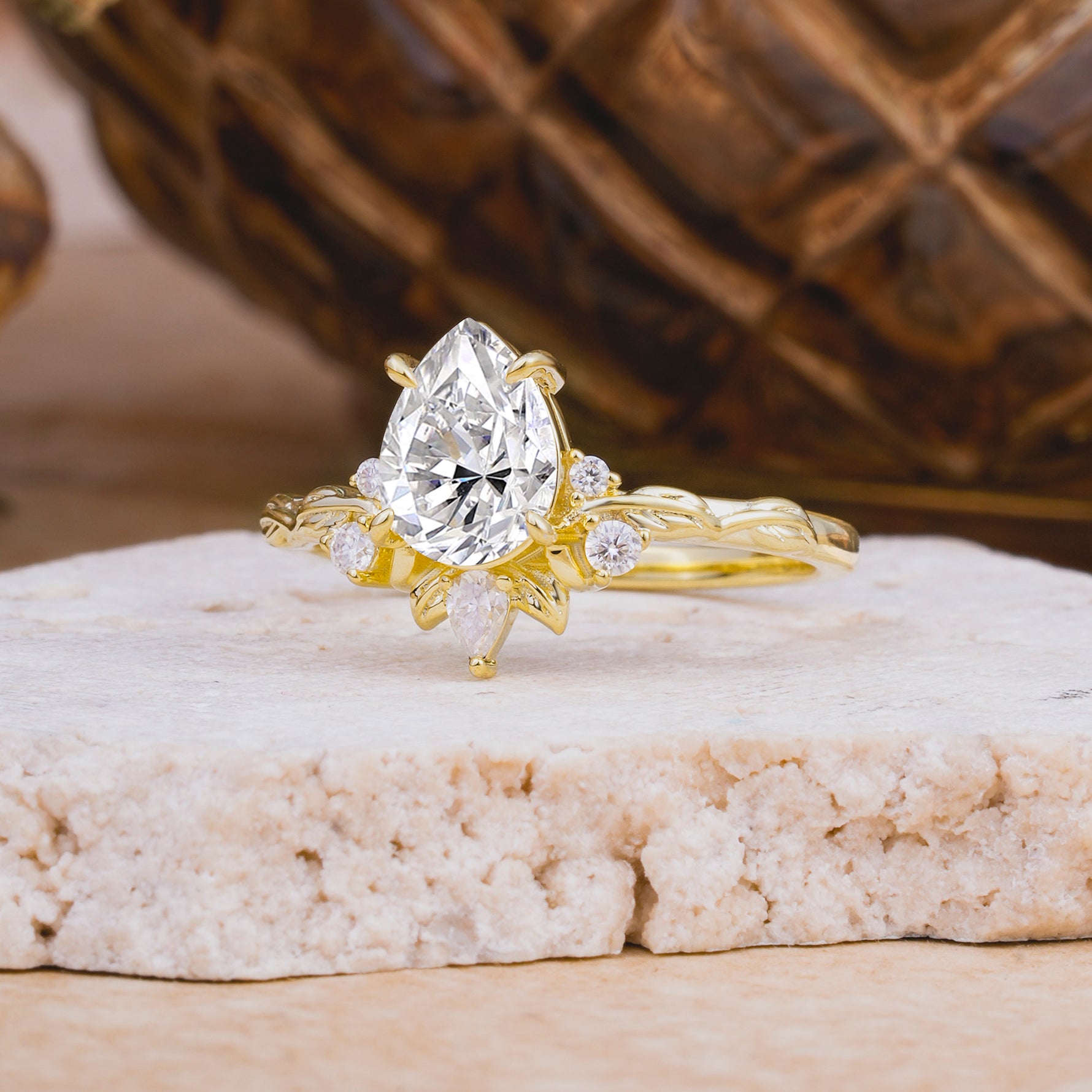 SR16996 Lab Diamond Ring - Rose-Gold