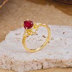 SR16996 Ruby Ring - Additional view