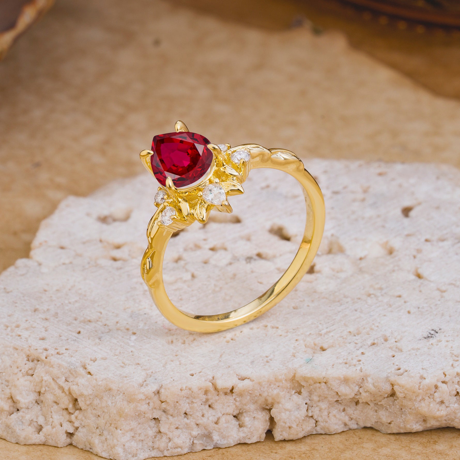 SR16996 Ruby Ring - Additional view