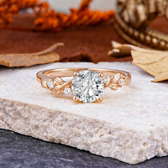 Heirloom-Grade Round Lab Diamond  Ring