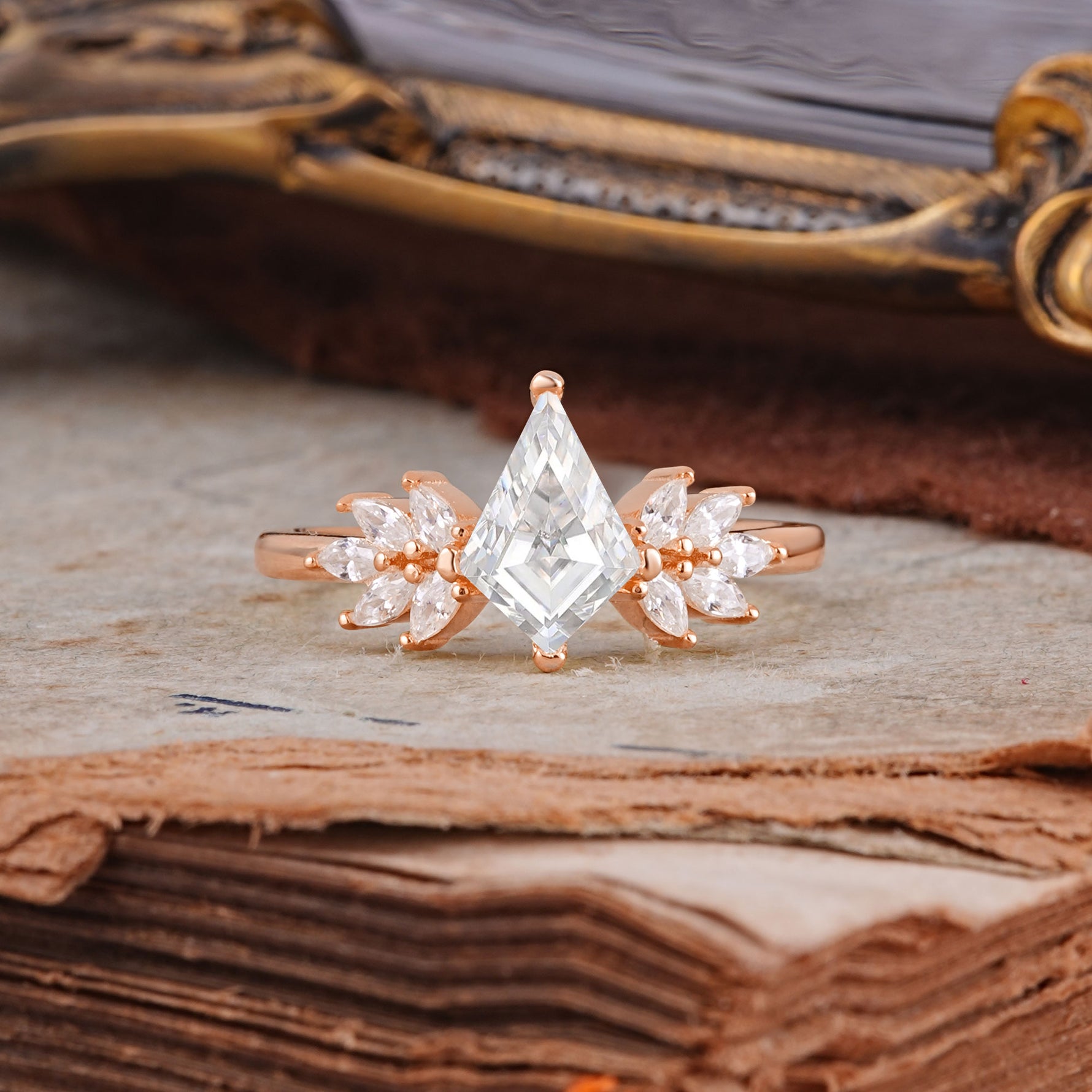 SR17017 Moissanite Ring - Additional view