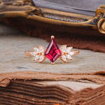 SR17017 Ruby Ring - Additional view