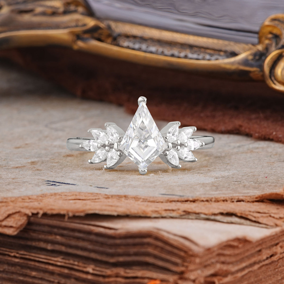 SR17017 Moissanite Ring - Additional view