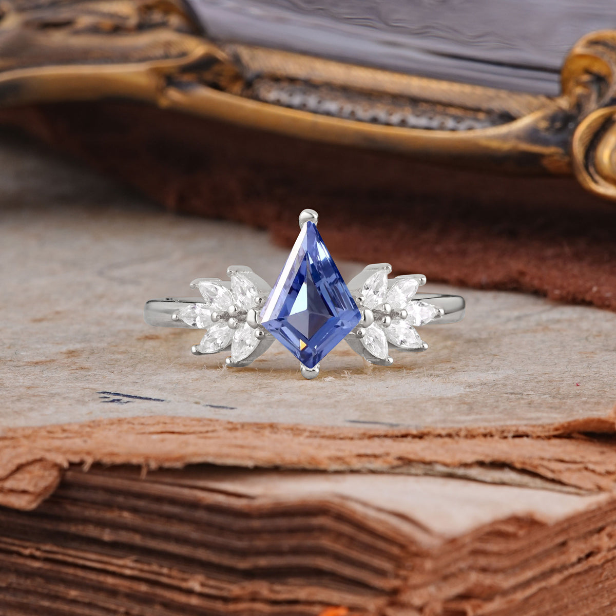 SR17017 Tanzanite Ring - Additional view