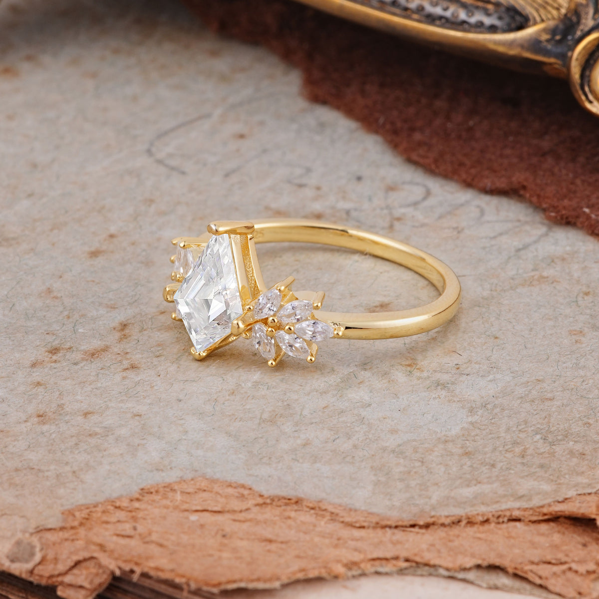 SR17017 Moissanite Ring - Additional view
