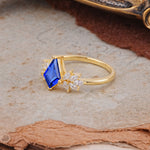 SR17017 Sapphire Ring - Additional view