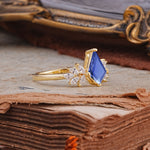 SR17017 Tanzanite Ring - Rose-Gold