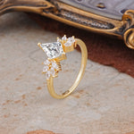SR17017 Lab Diamond Ring - White-Gold