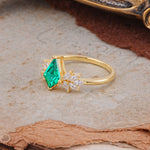 SR17017 Emerald Ring - Additional view
