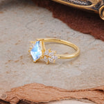 SR17017 Moonstone Ring - Additional view