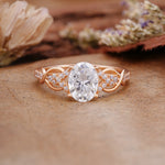SR17022 Moissanite Ring - Additional view