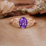 SR17022 Amethyst Ring - Additional view
