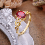 SR17022 Ruby Ring - Additional view