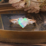SR17025 Fire Opal Ring - Additional view