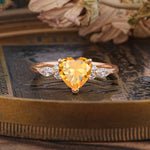 SR17025 Citrine Ring - Additional view