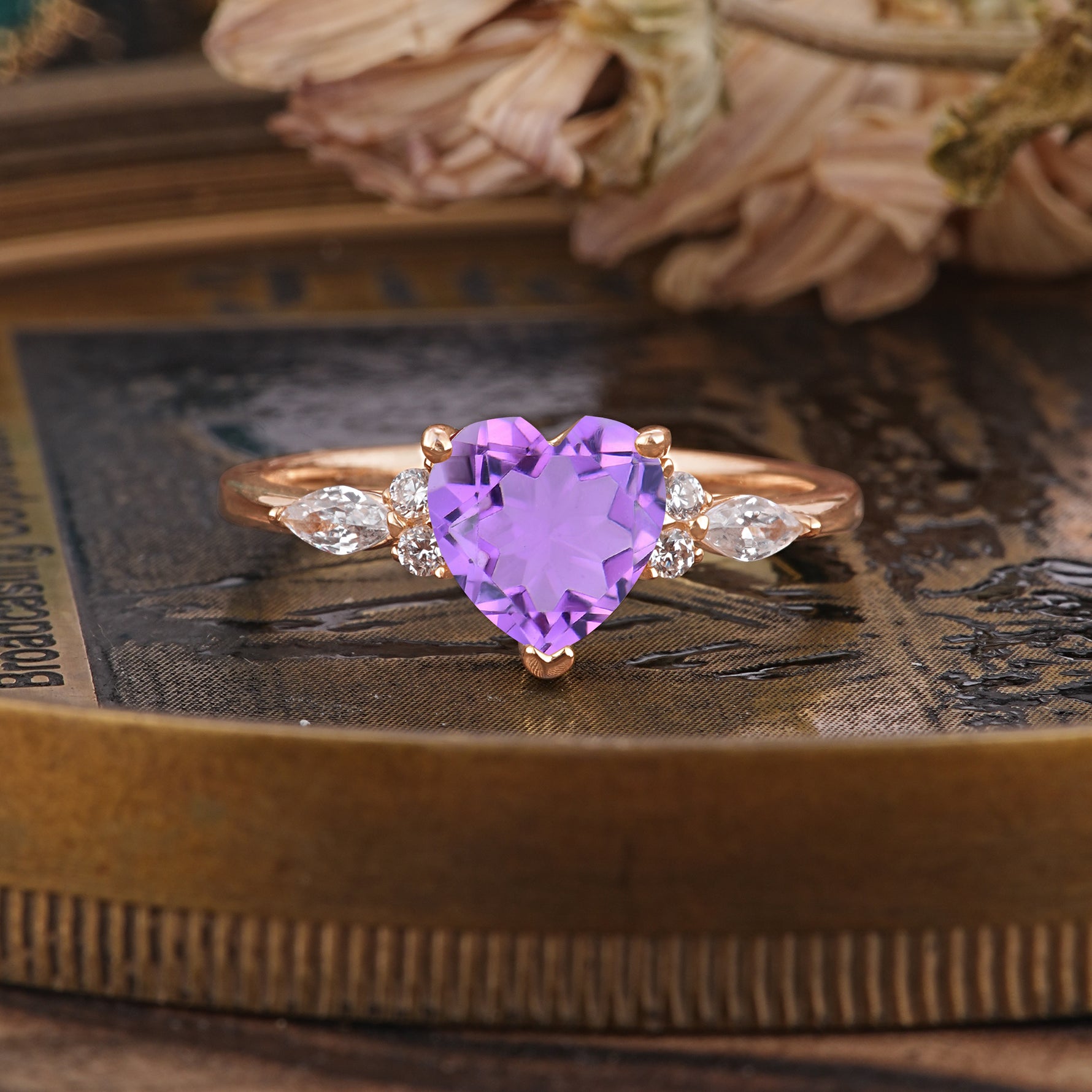 SR17025 Amethyst Ring - Additional view