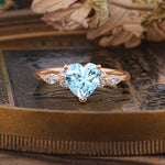 SR17025 Aquamarine Ring - Additional view