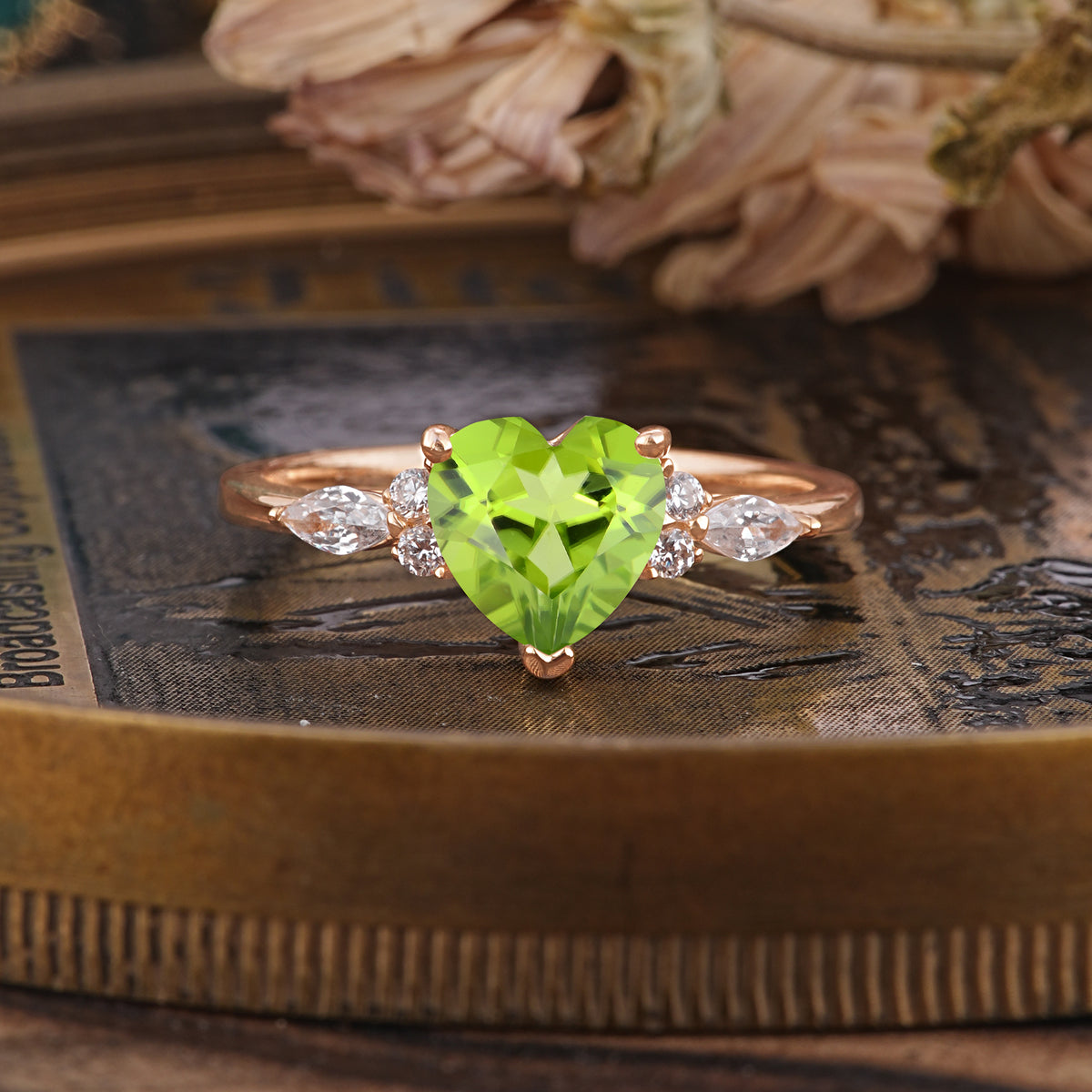 SR17025 Peridot Ring - Additional view