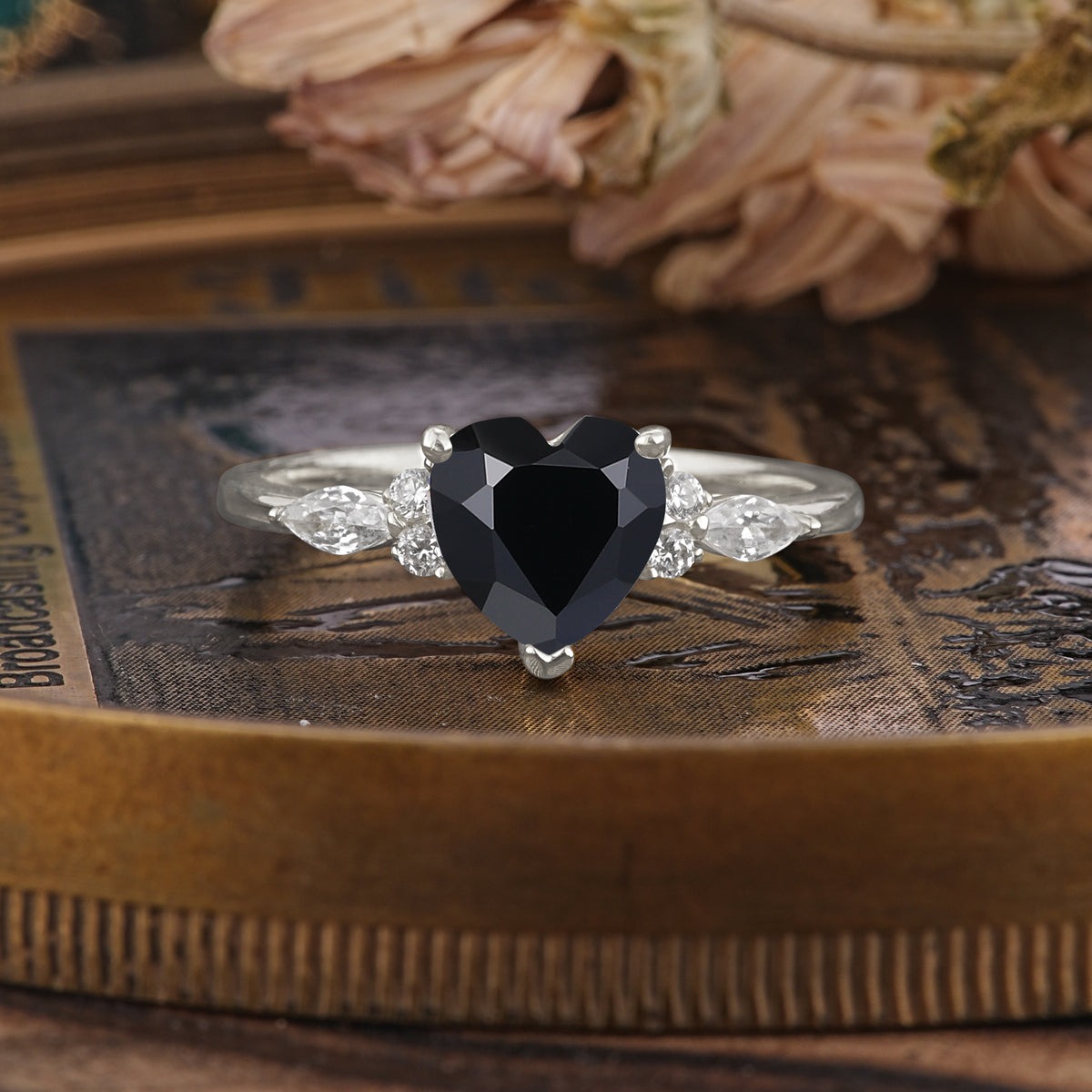 SR17025 Black Onyx Ring - Additional view