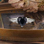 SR17025 Black Onyx Ring - Additional view