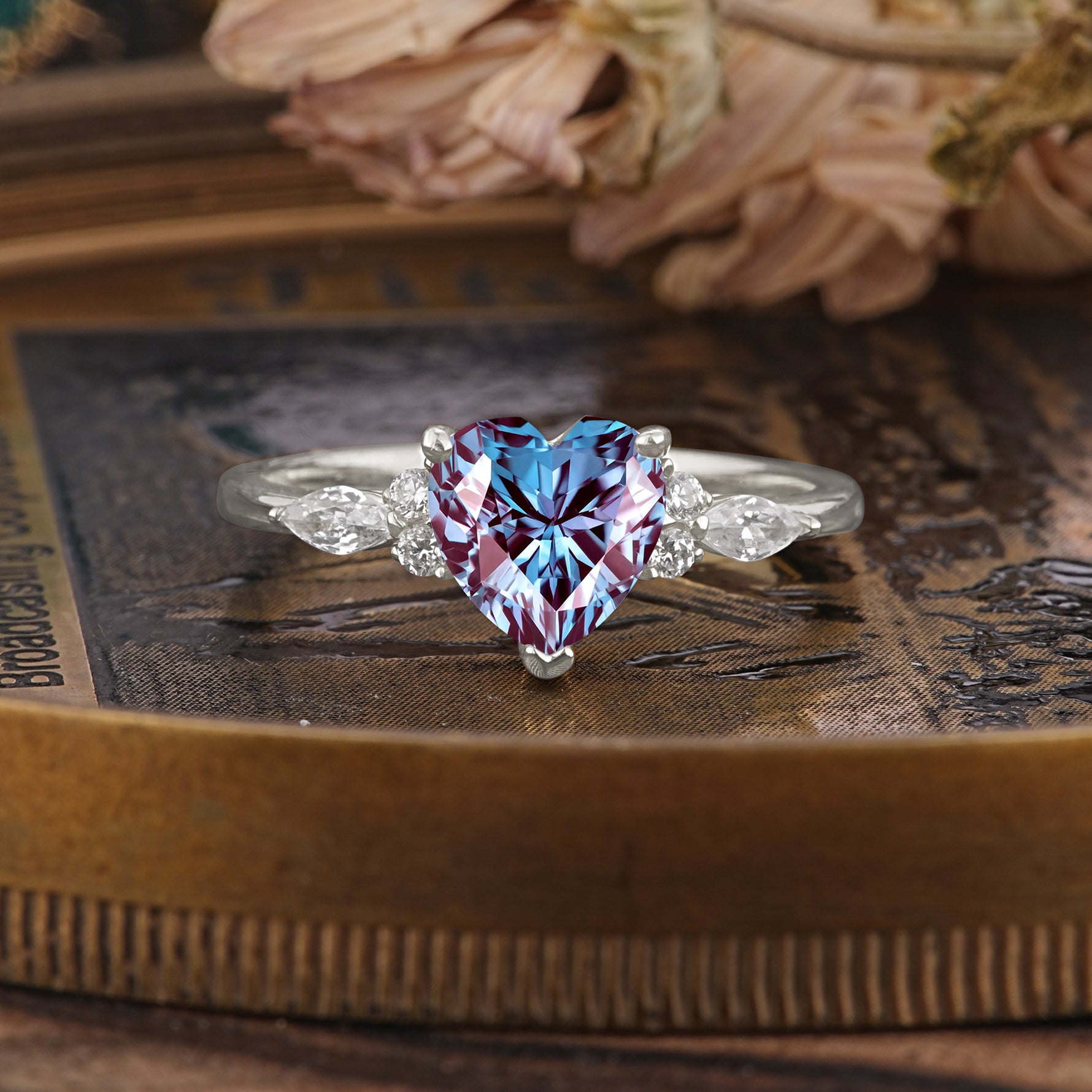 SR17025 Alexandrite Ring - Additional view