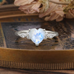 SR17025 Moonstone Ring - Additional view
