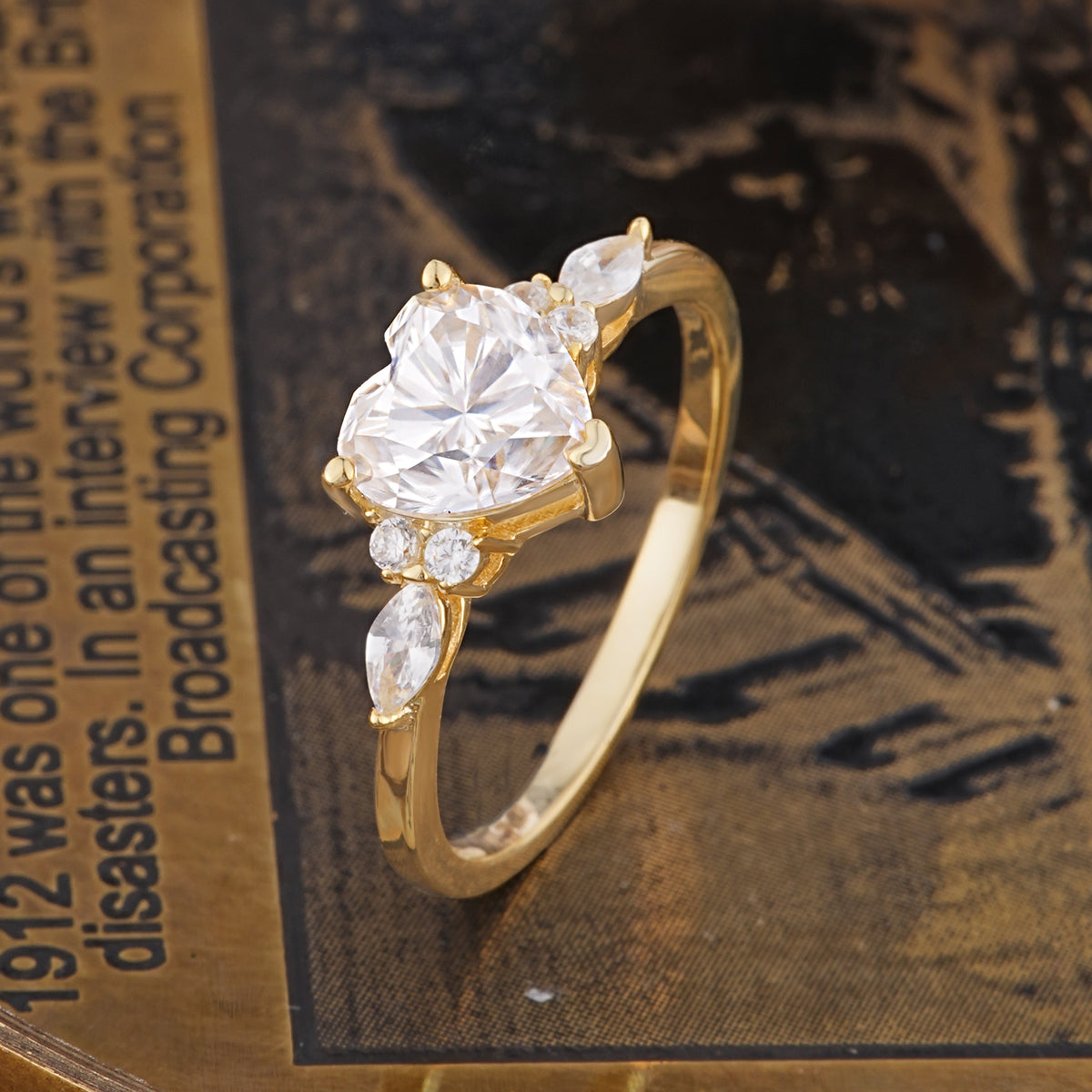 SR17025 Moissanite Ring - Additional view