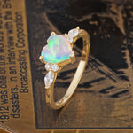 SR17025 Fire Opal Ring - Additional view