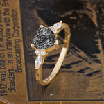 SR17025 Black Rutilated Quartz Ring - Additional view