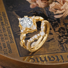 Gorgeous Oval Cut Lab Diamond Engagement Ring