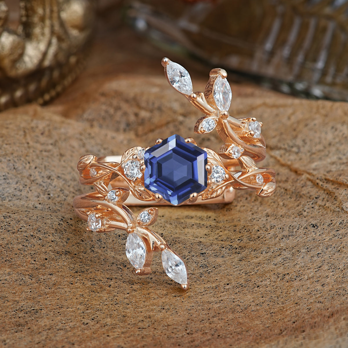 SR17146 Tanzanite Ring - Additional view