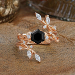 SR17146 Black Onyx Ring - Additional view