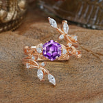 SR17146 Amethyst Ring - Additional view