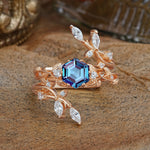 SR17146 Alexandrite Ring - Additional view