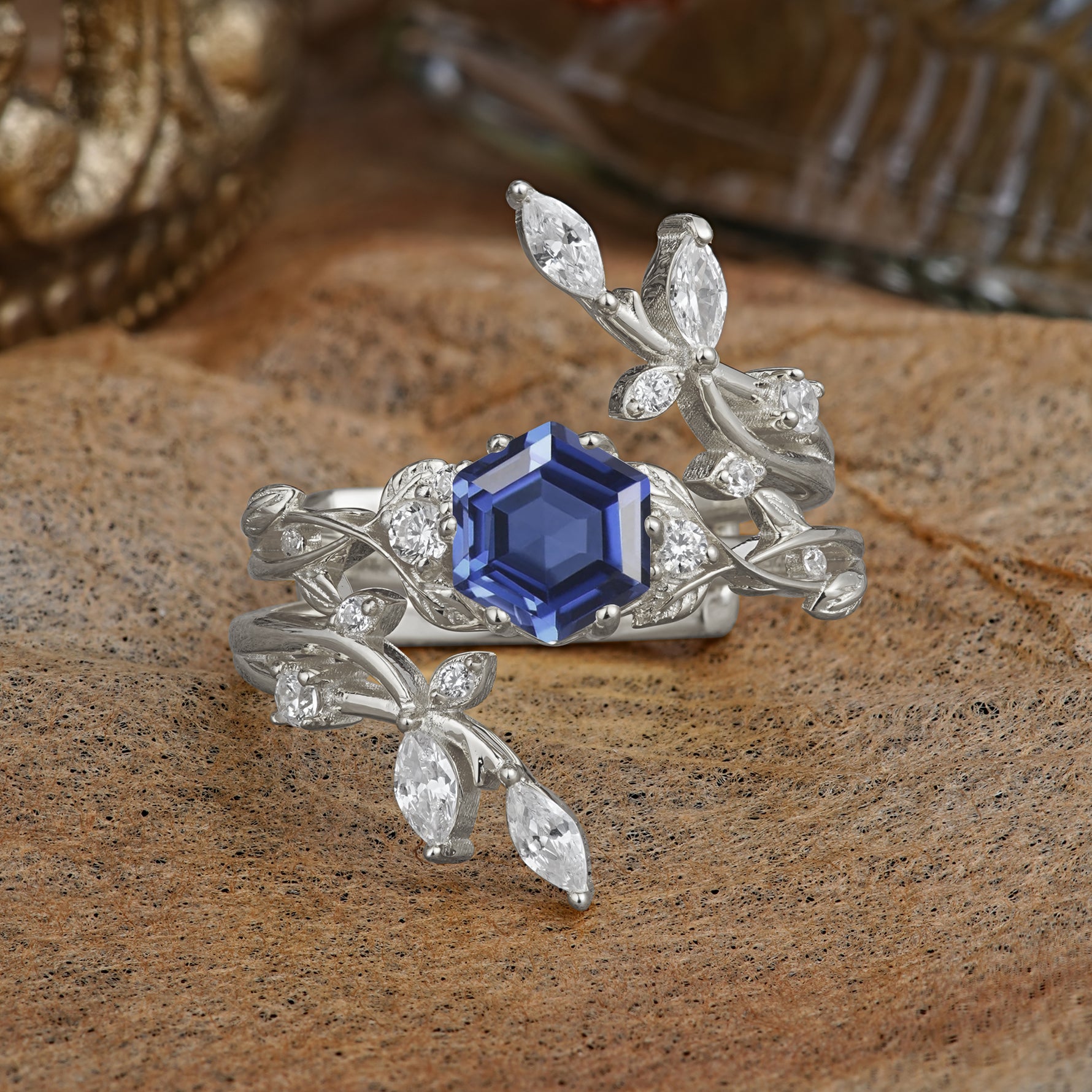 SR17146 Tanzanite Ring - Additional view