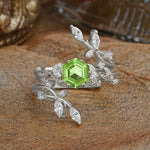 SR17146 Peridot Ring - Additional view