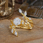 SR17146 Moissanite Ring - White-Gold