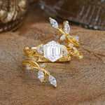 SR17146 Lab Diamond Ring - Yellow-Gold