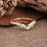 SR17203 Moissanite Ring - White-Gold