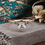 SR17216 Black Rutilated Quartz Ring - Additional view