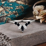 SR17216 Black Onyx Ring - Additional view