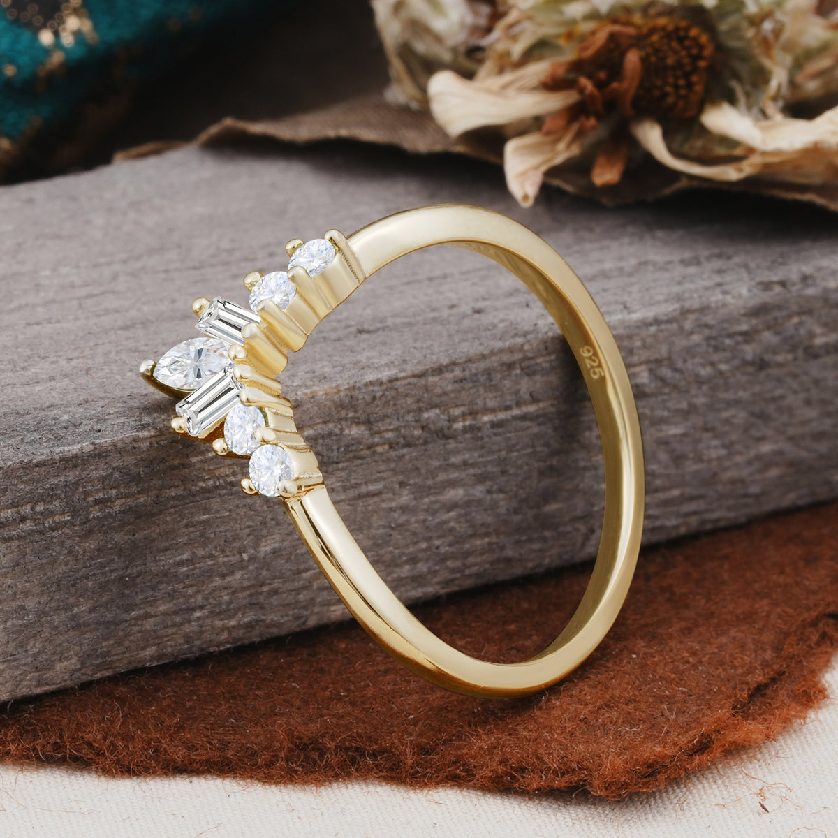 SR17216 Moissanite Ring - Additional view