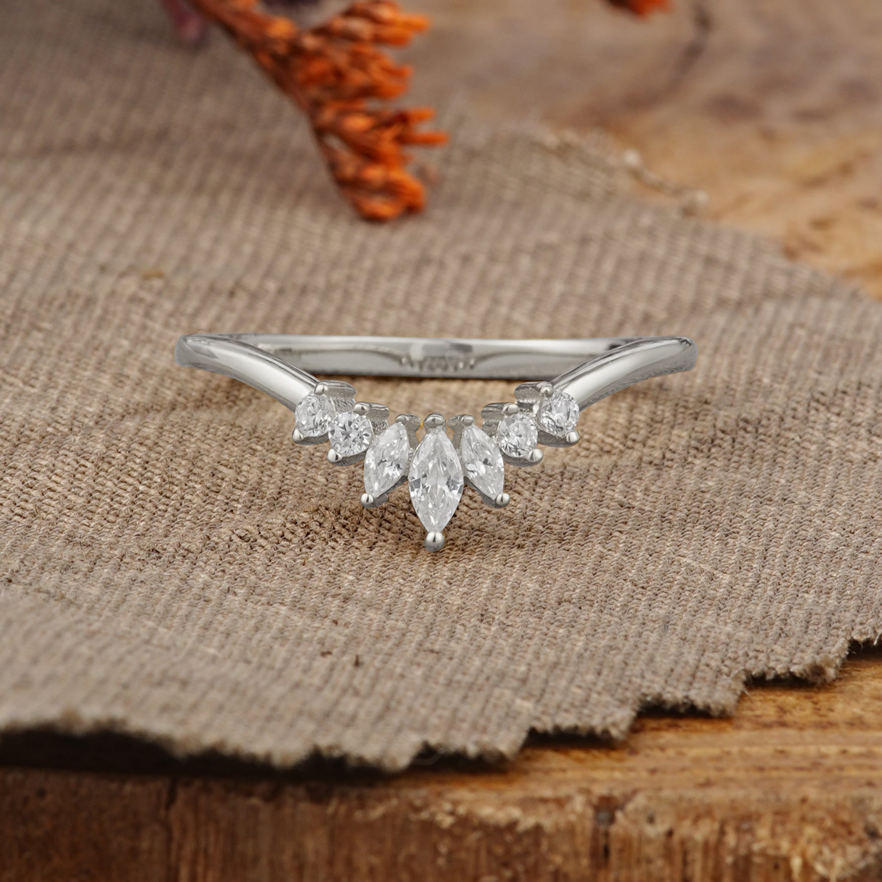SR17217 Moissanite Ring - Additional view