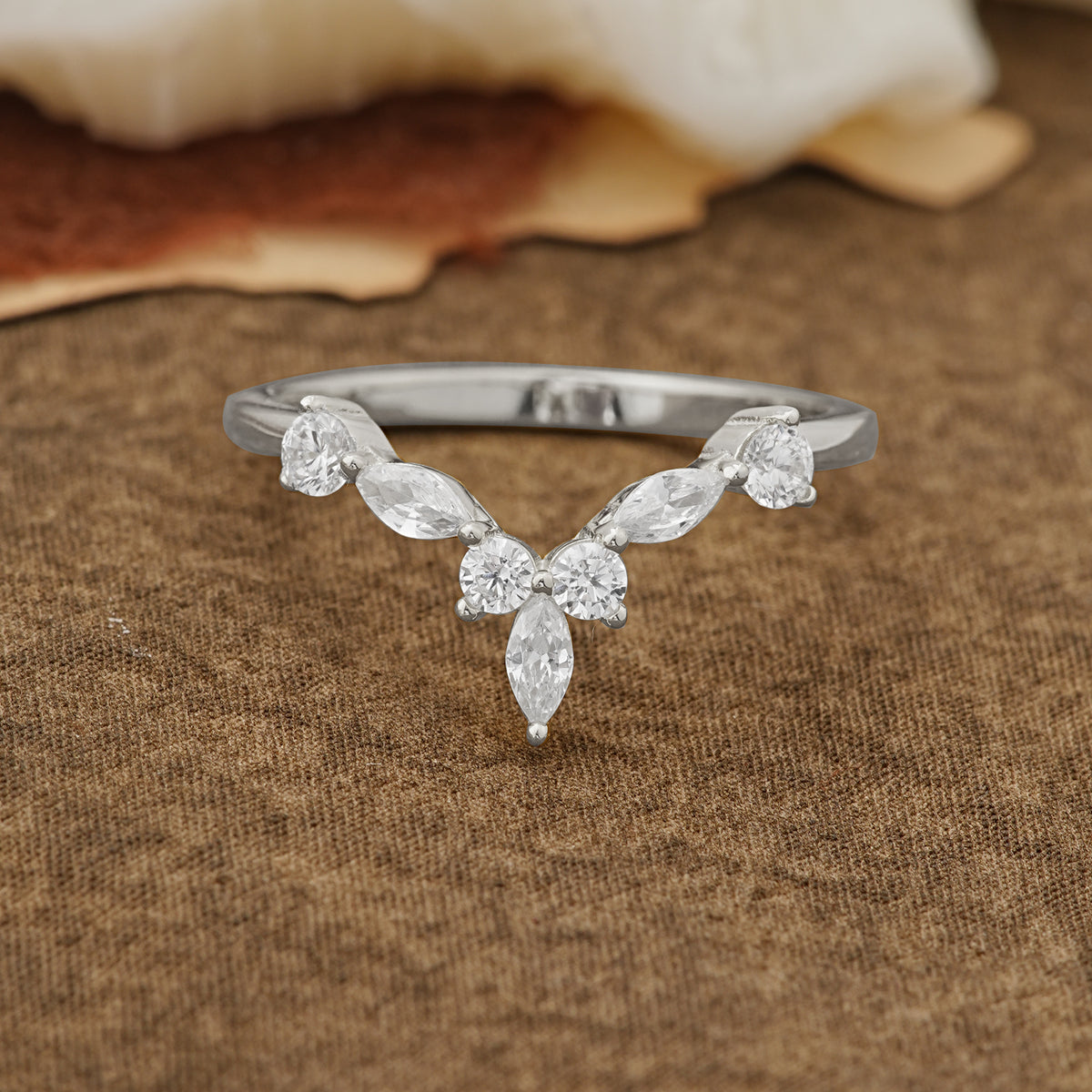 SR17218 Moissanite Ring - Additional view
