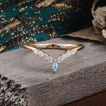 SR17227 Aquamarine Ring - Additional view