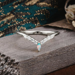 SR17227 Fire Opal Ring - Additional view
