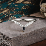 SR17227 Black Onyx Ring - Additional view