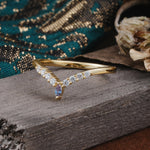 SR17227 Alexandrite Ring - White-Gold